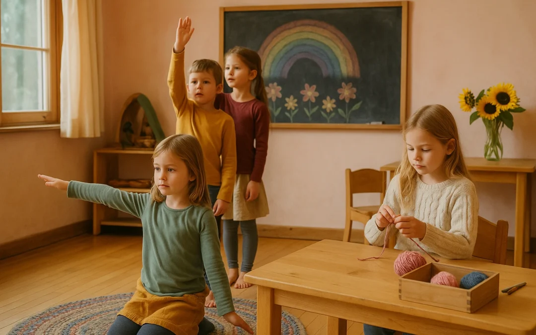 Morning Circle to Afternoon Crafts: How Waldorf Daily Rhythms Support Learning